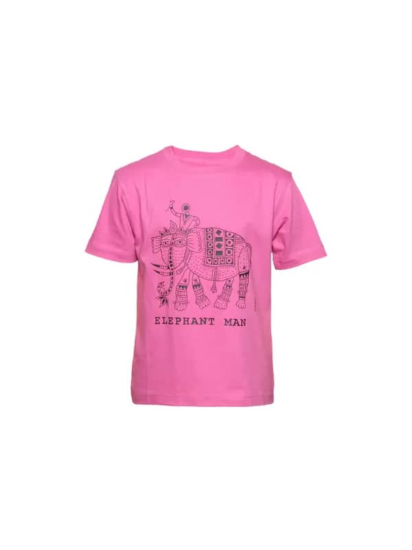 Tantra Kid's Unisex Elephant Pink Kidswear