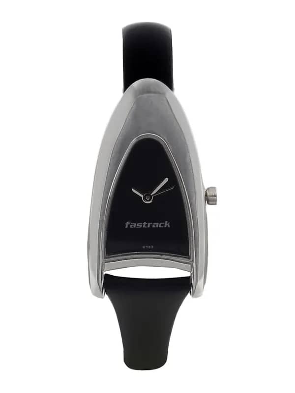 Fastrack Women Black Dial Watch