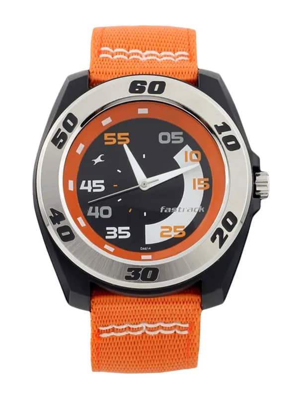 Fastrack Men Black Dial Watch