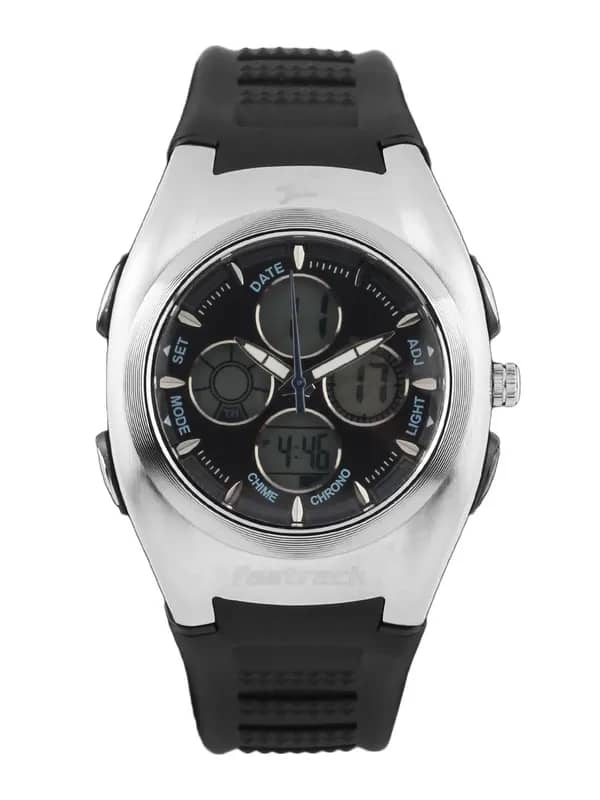 Fastrack Men Black Dial Watch