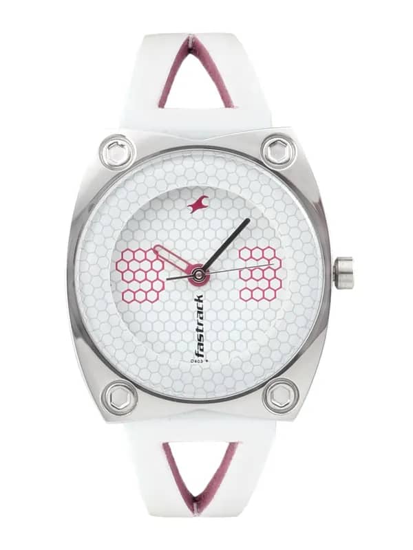 Fastrack Women White Dial Watch