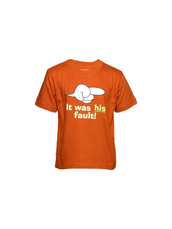 Tantra Kid's Unisex Fault Brick Orange Kidswear