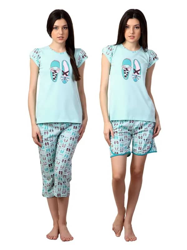 SDL by Sweet Dreams Women Blue Night suits