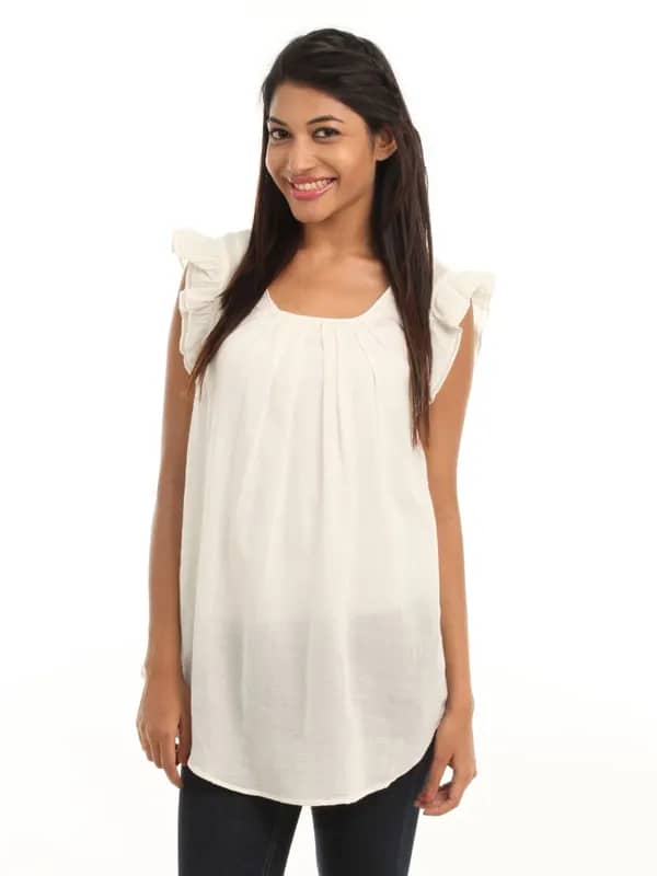 Vero Moda Women White Tunic