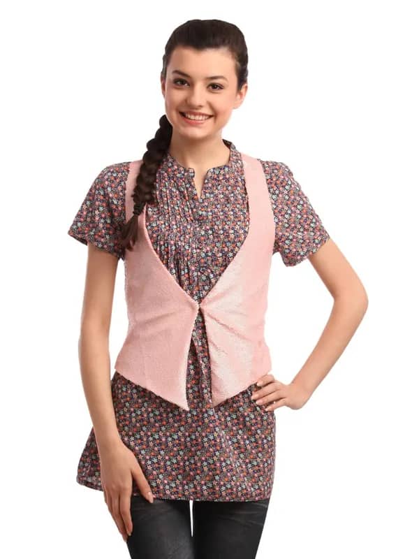 ONLY Women Pink Waistcoat