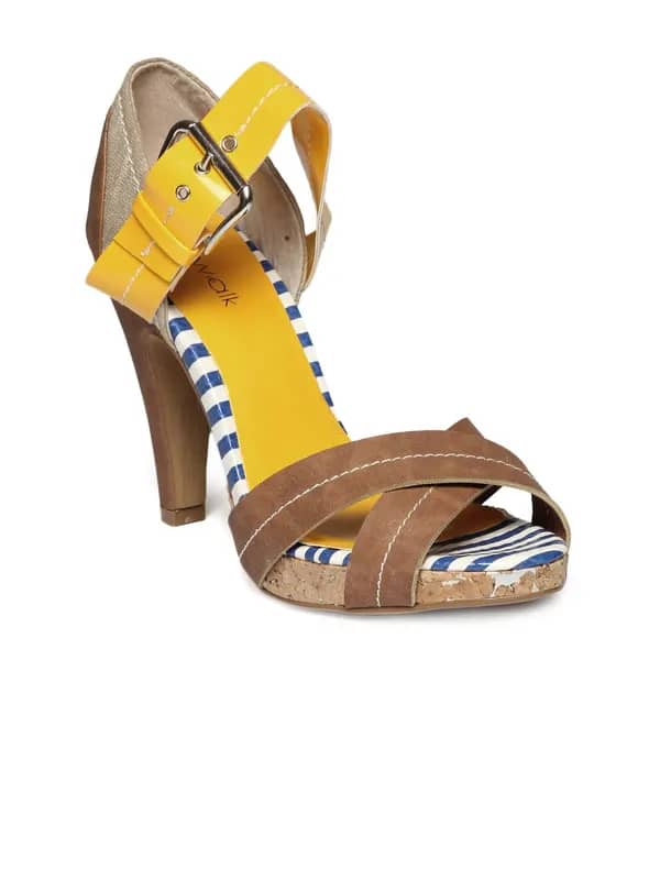 Catwalk Women Brown Heels