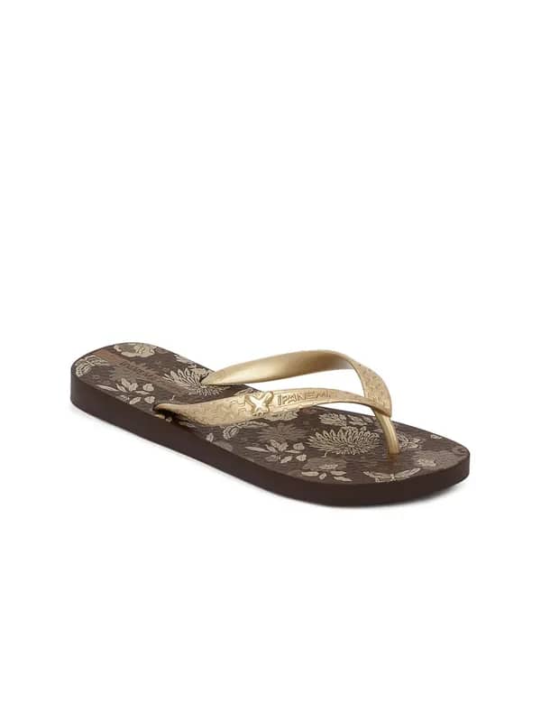 iPanema Women Brown Flip Flops