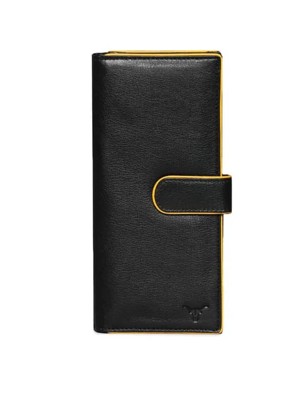 Hidekraft Women Black Wallet