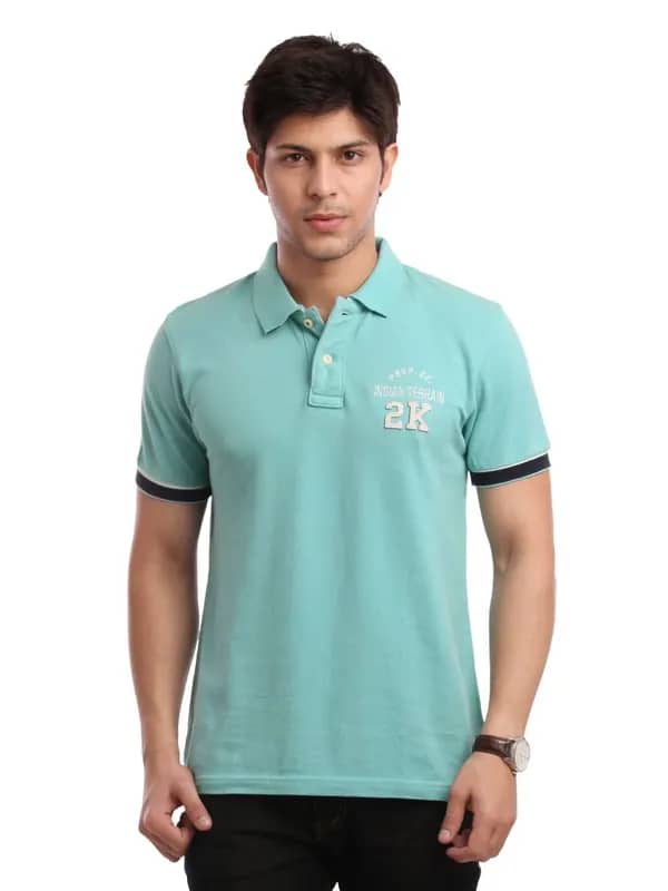 Indian Terrain Men Blue T-shirt