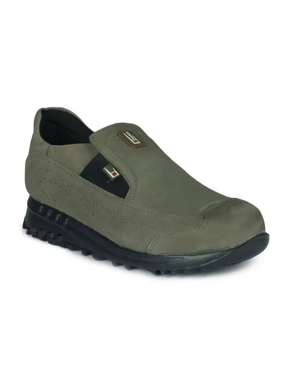 Force 10 Men Olive Green Shoes