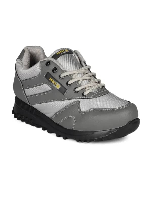 Force 10 Men Grey Sports Shoes