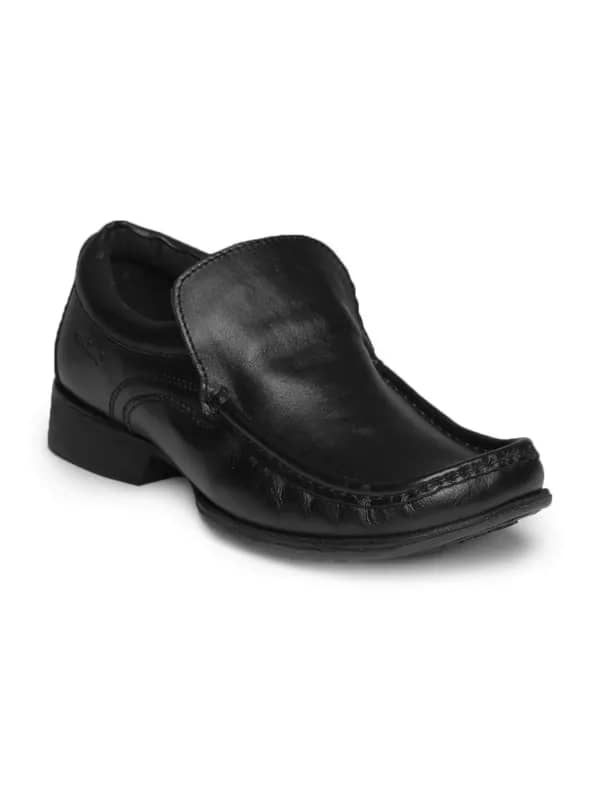 Red Tape Men Black Shoes