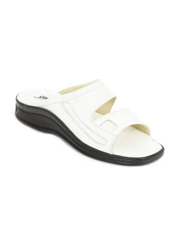 Coolers Men White Sandals