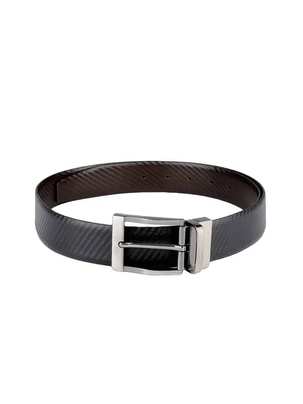Van Heusen Men Black and Brown Reversible Belt