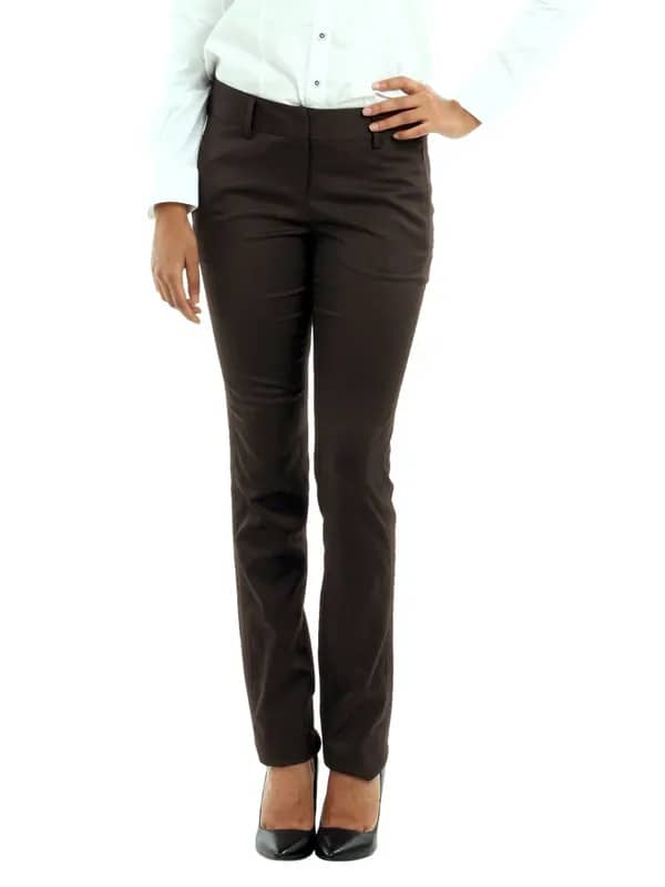 Wills Lifestyle Women Brown Trousers