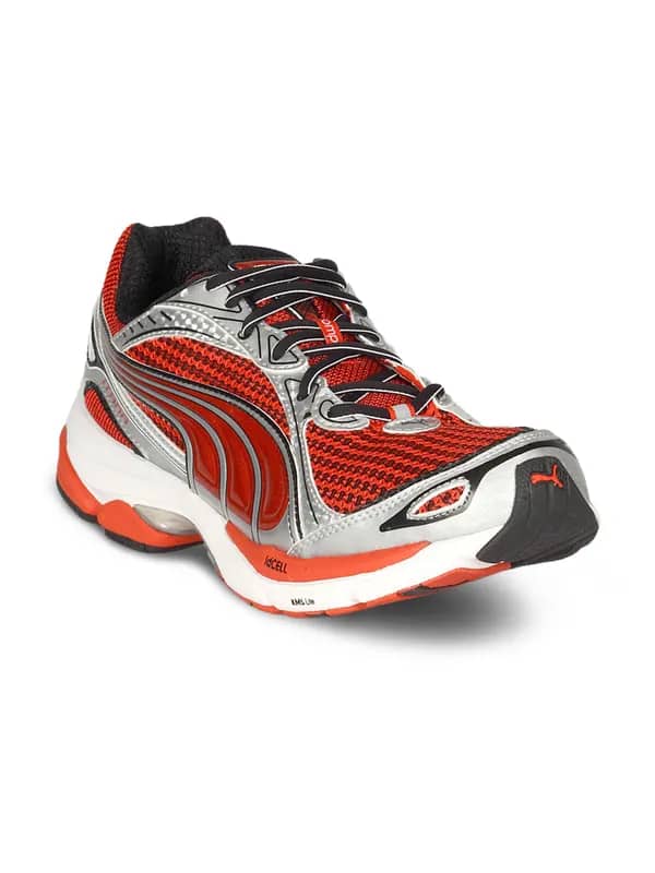 Puma Men's Complete Itana Silver Black Red Shoes