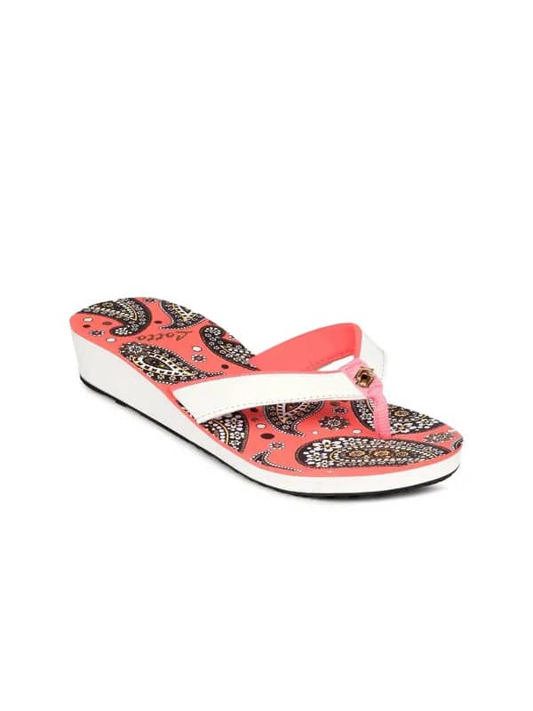 Lotto Women Coral Elegant Flip Flops