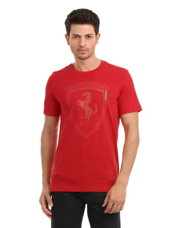 Puma Men Red Ferrari T-shirt
