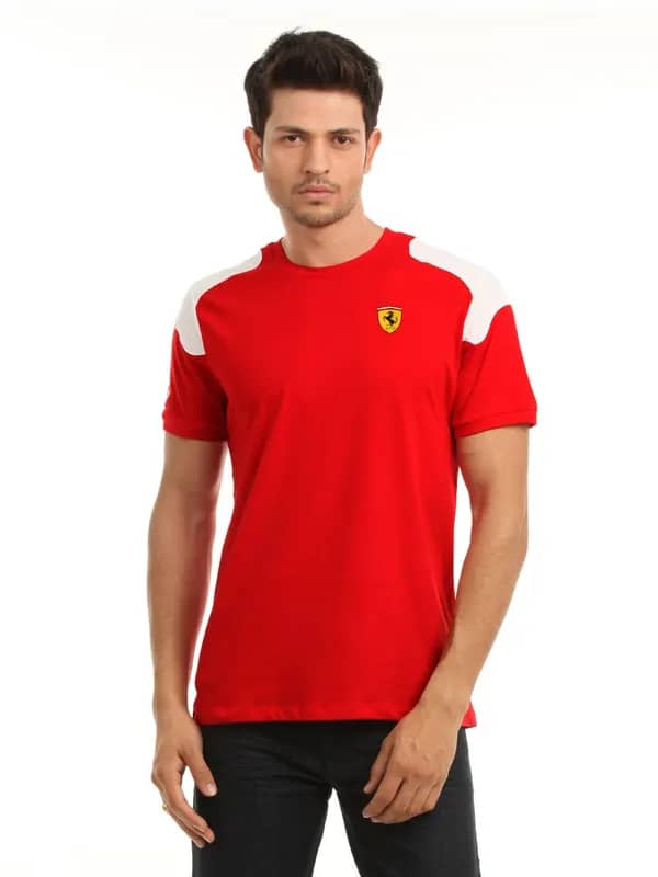 Puma Men Red T-shirt