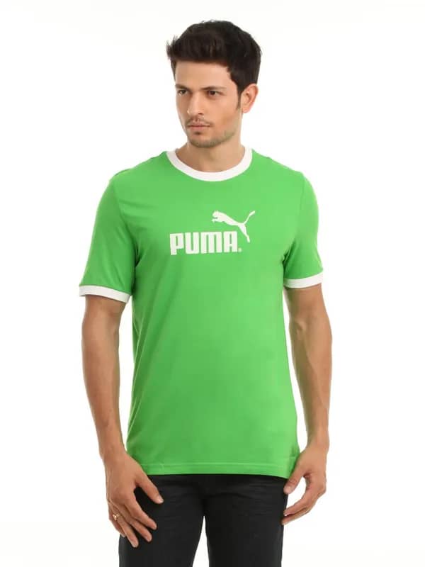 Puma Men Green T-shirt