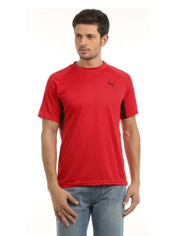 Puma Men Red T-shirt