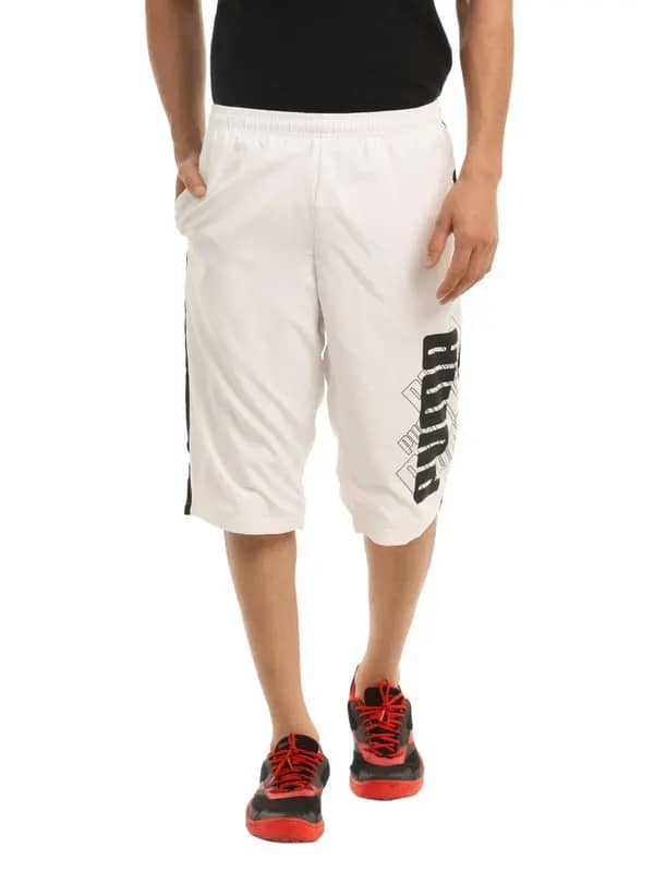 Puma Men White Shorts