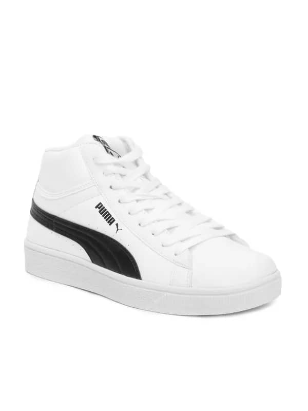 Puma Men Mid Biz Ind White Shoes