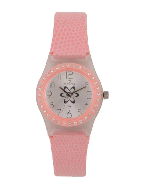Maxima Women Silver Dial Watch