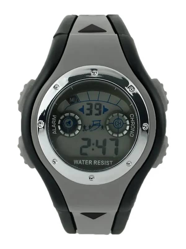 Maxima Men Steel Dial Digital Multifunction Watch
