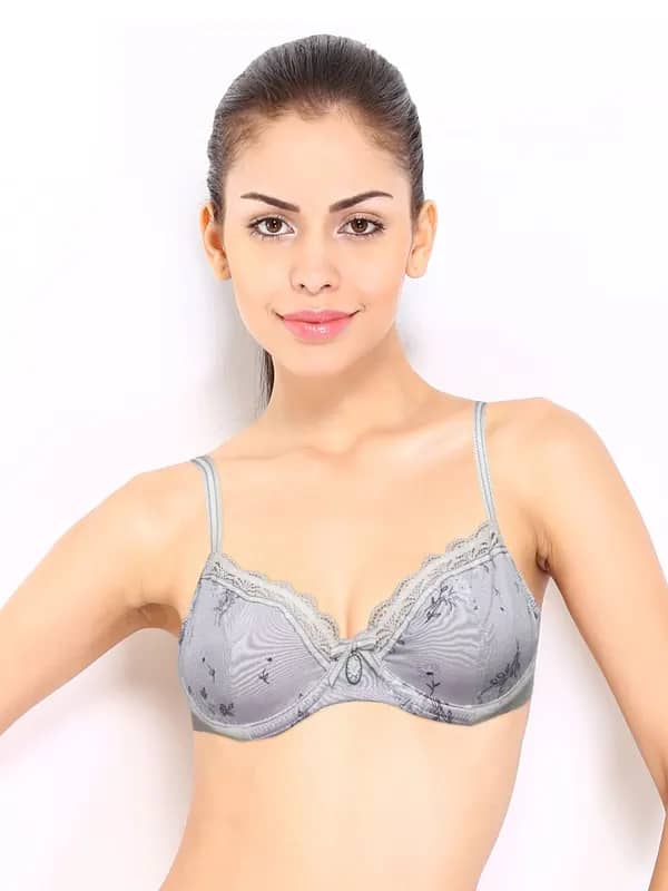 Bwitch Enchant Lavender & White Printed Bra RTV-BW297