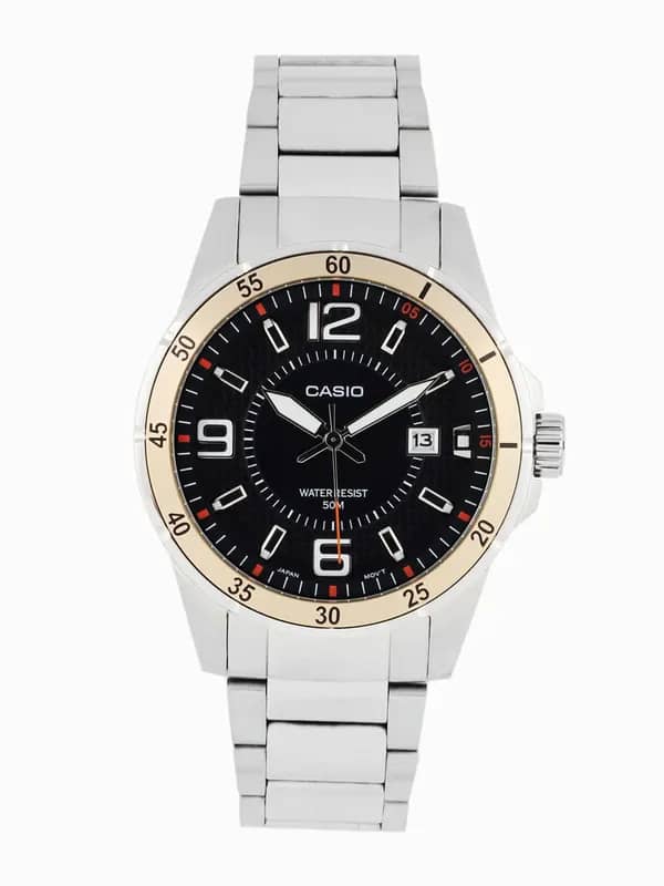 Casio Enticer Men Black Dial Analogue Watch MTP-1291D-1A3VDF(A415)
