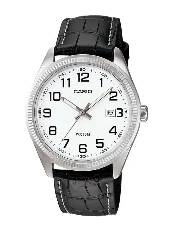 Casio Enticer Men Black Analogue Watch MTP-1302L-7BVDF(A490)