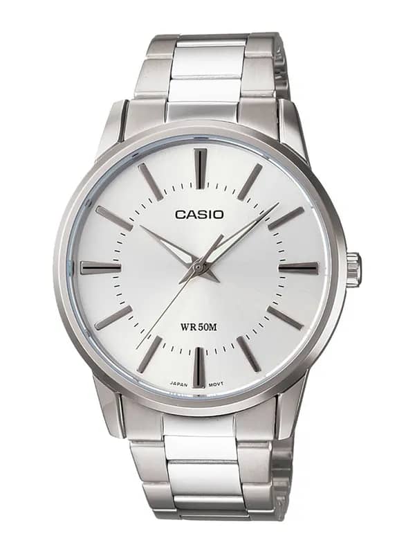 Casio Enticer Men Silver Analogue Watch MTP-1303D-7AVDF(A494)