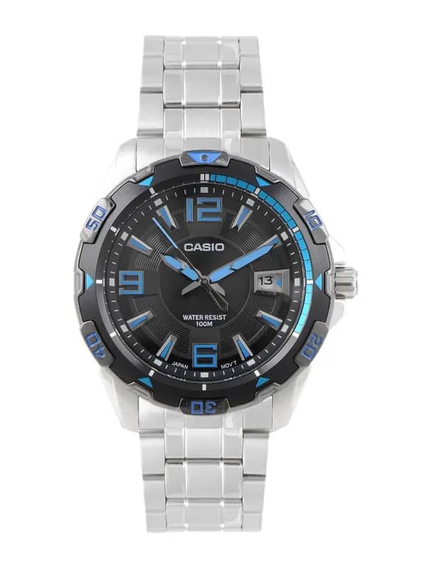 CASIO ENTICER Men Black Dial Analogue Watch A499