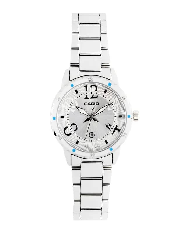 CASIO ENTICER Women Black Dial Analogue Watch A537