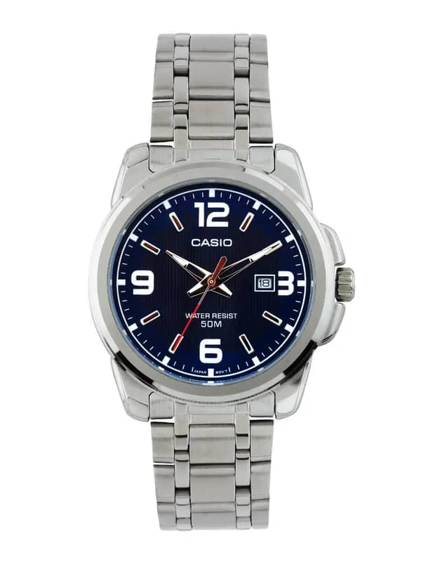 Casio Enticer Men Silver Analogue Watch MTP-1314D-2AVDF(A551)