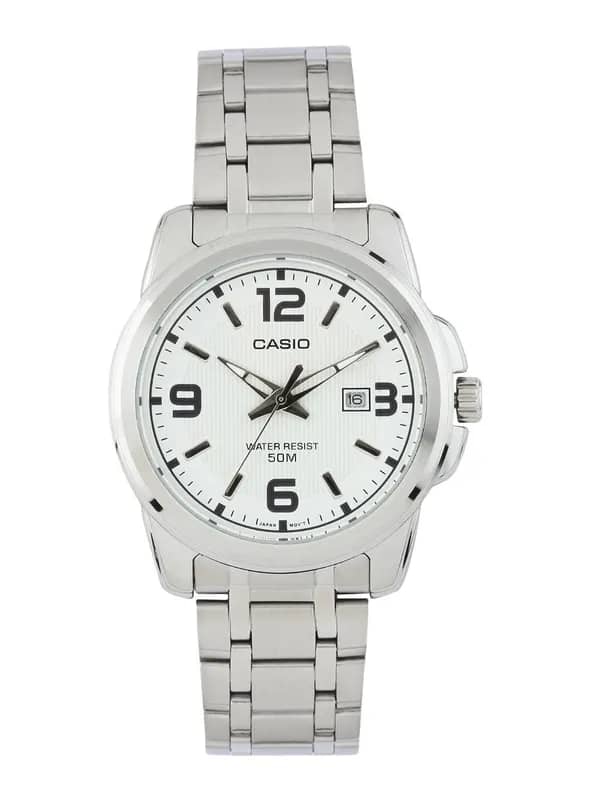 Casio Enticer Men Silver Analogue Watch MTP-1314D-7AVDF(A552)