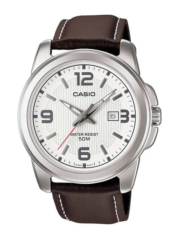 Casio Enticer Men Brown Analogue Watch MTP-1314L-7AVDF(A553)