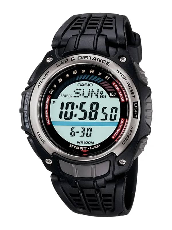CASIO OUTDOOR Men Black Digital Watch S057