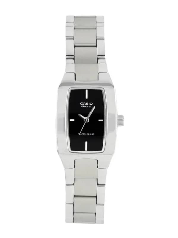 CASIO Enticer Women Silver Analogue Watch LTP-1165A-1CDF SH18