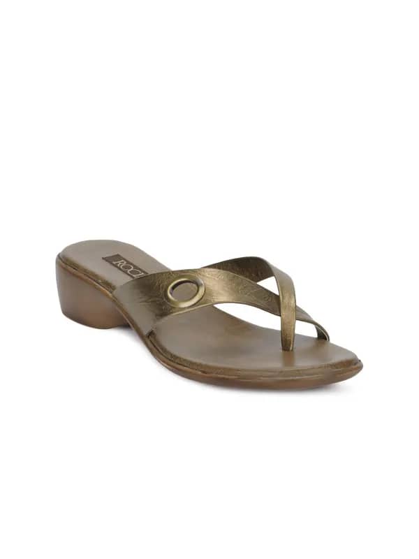Rocia Women Gold Sandals