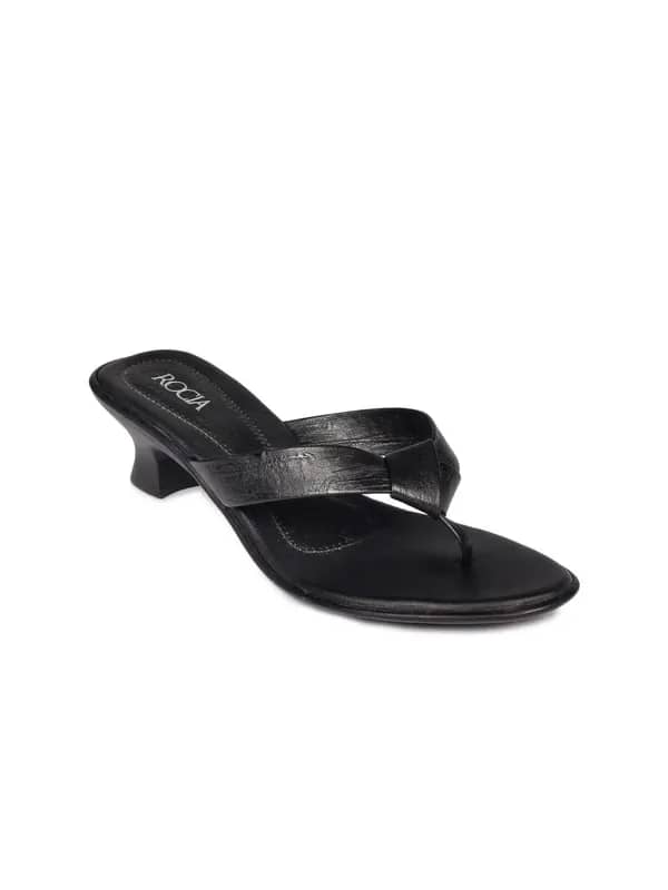 Rocia Women Black Sandals