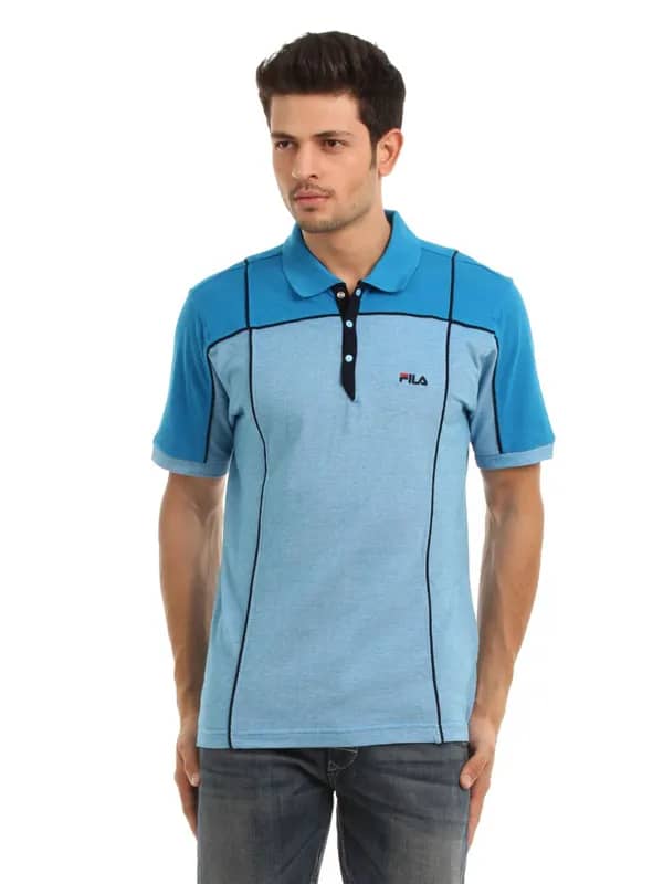 Fila Men Blue T-shirt