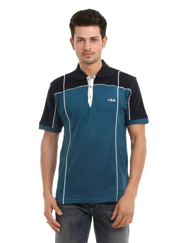 Fila Men Blue T-shirt
