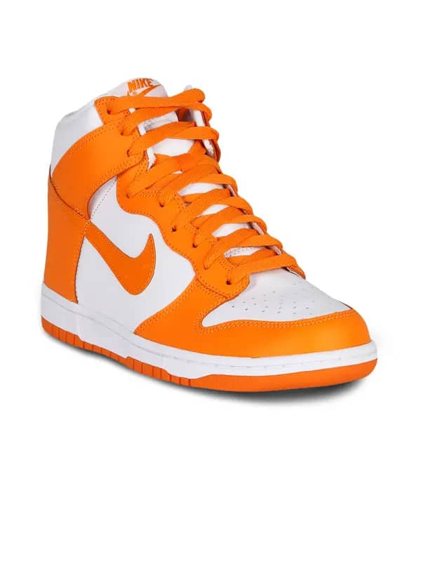 Nike Men's Dunk High Orange Shoe