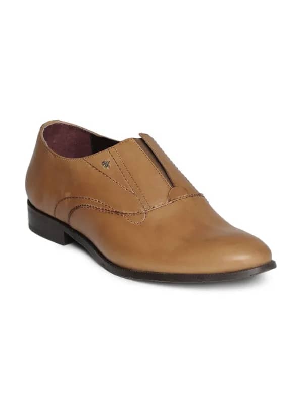 Arrow Men Tan Formal Shoes