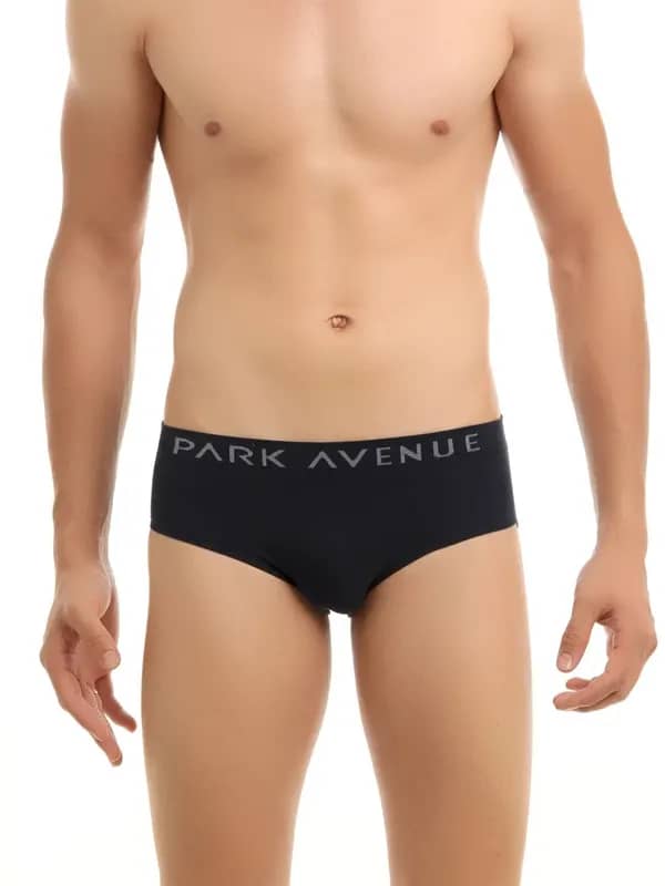 Park Avenue Men Navy Blue Briefs