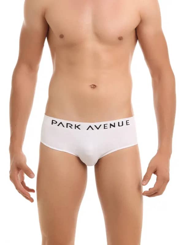 Park Avenue Men White Briefs