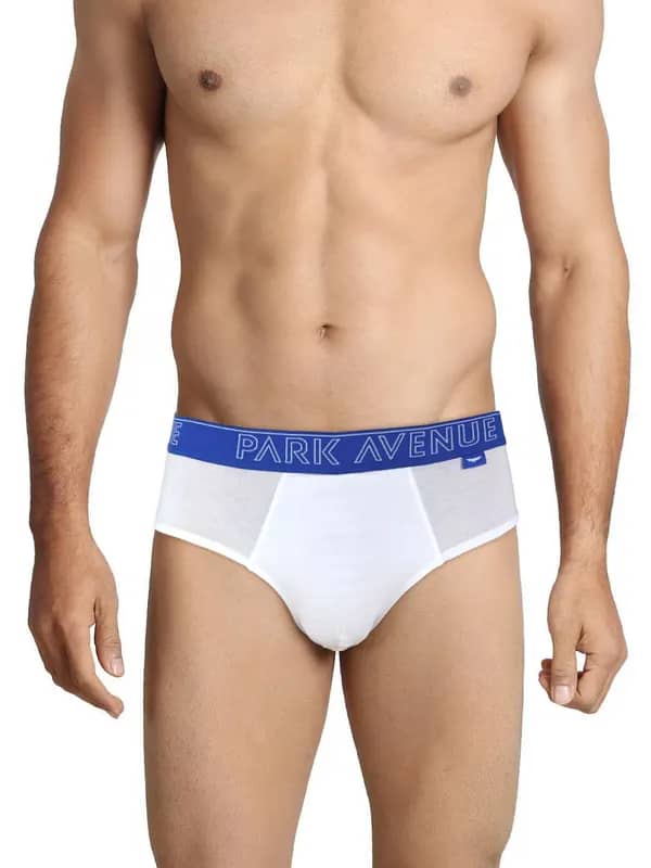 Park Avenue Men White Briefs FB003