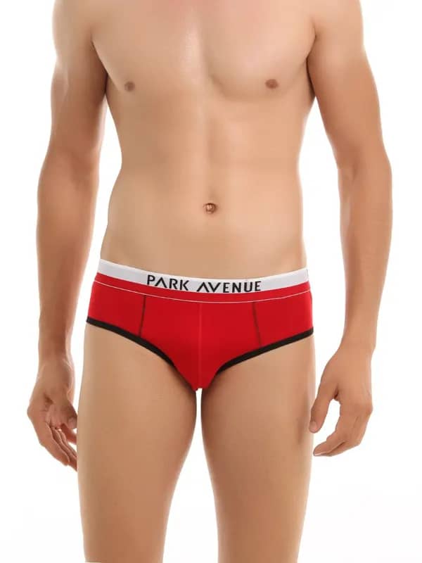 Park Avenue Men Red Swank Brief